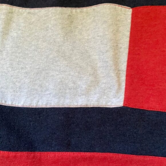 Tommy Hilfiger Sport retro vintage inspired Sweatshirt Colour Block Flag Logo - Picture 6 of 11